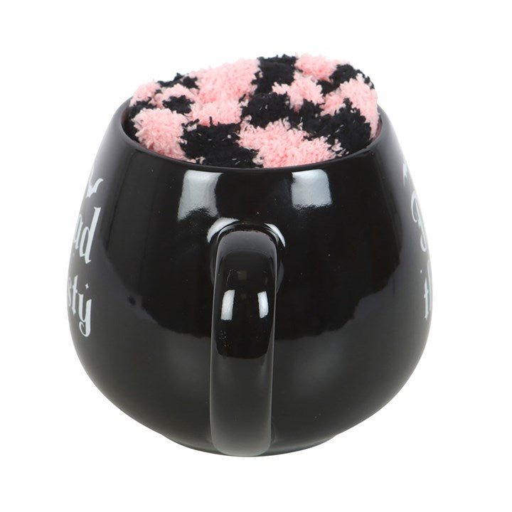 Dead Thirsty Mug and Socks Set