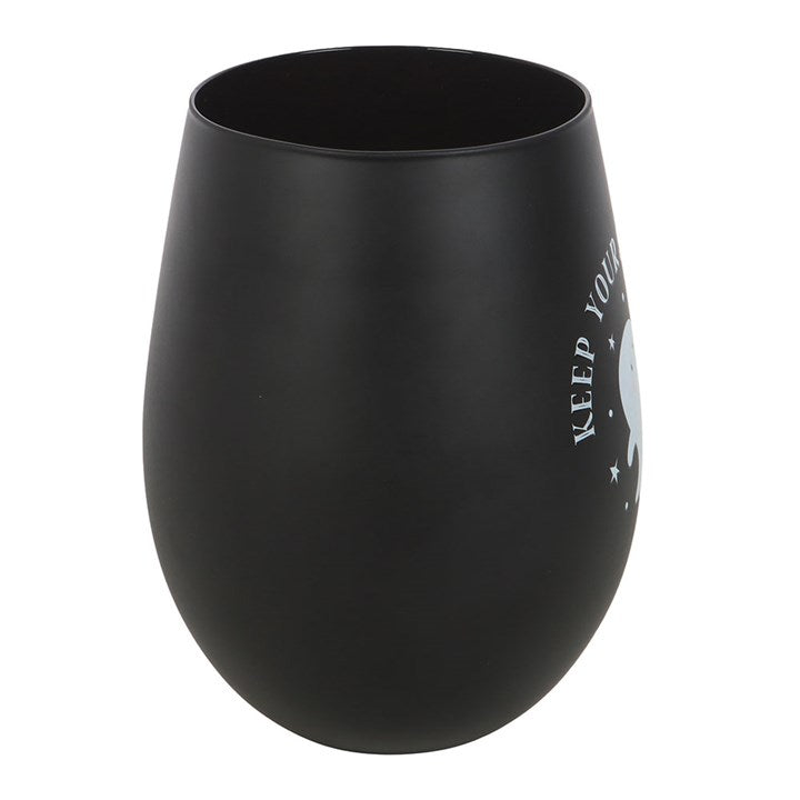 Keep Your Spirits Up Stemless Glass — Ghostly Toasts