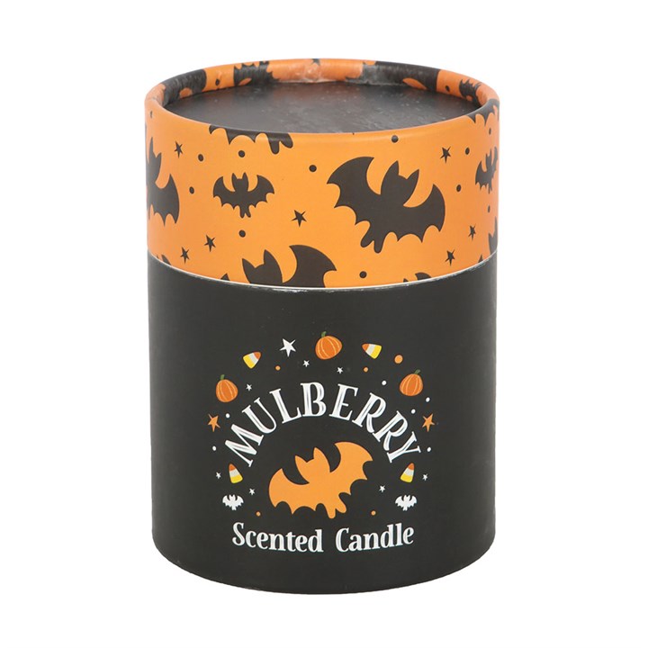 Mulberry Bat Print Candle — Halloween Edition