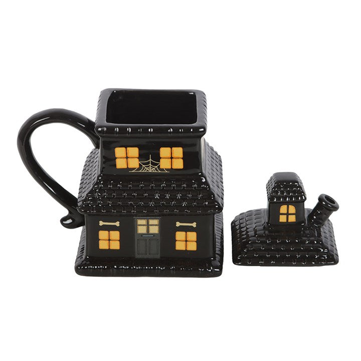 Haunted House Ceramic Mug — 480 ml