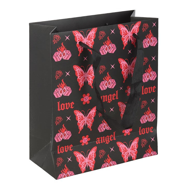 23cm Medium Flaming Butterfly Gift Bag