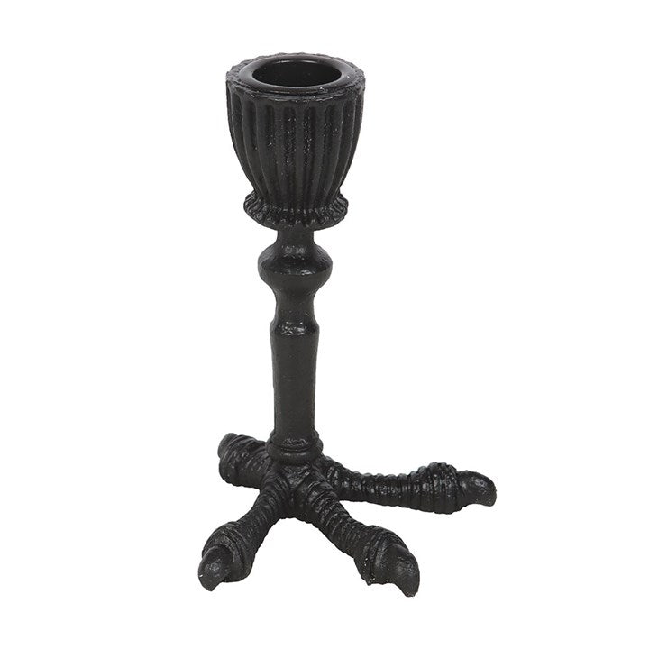 Raven Claw Candle Holder — Gothic Drama