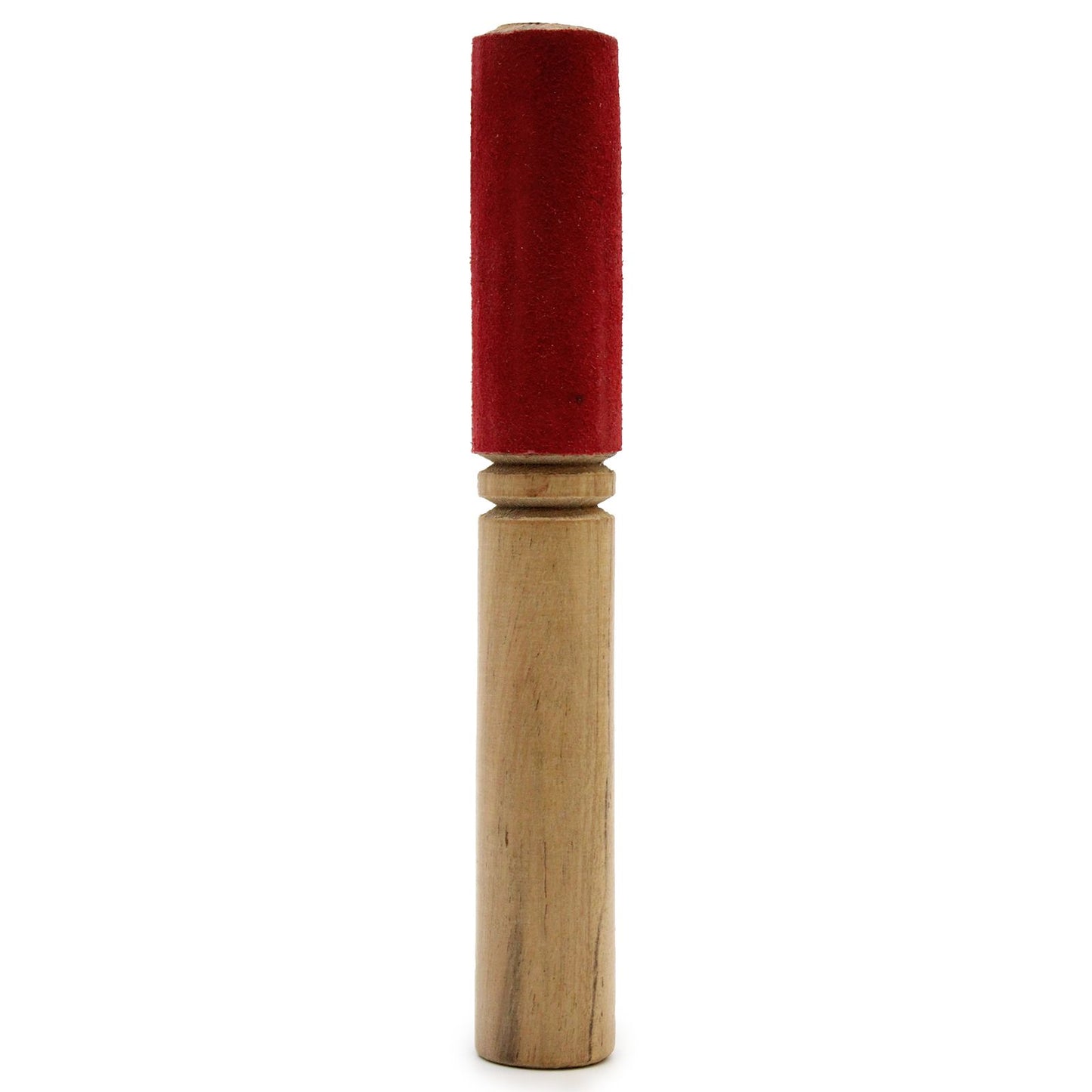 Wooden Singing Bowl Stick with Velvet — 19 cm