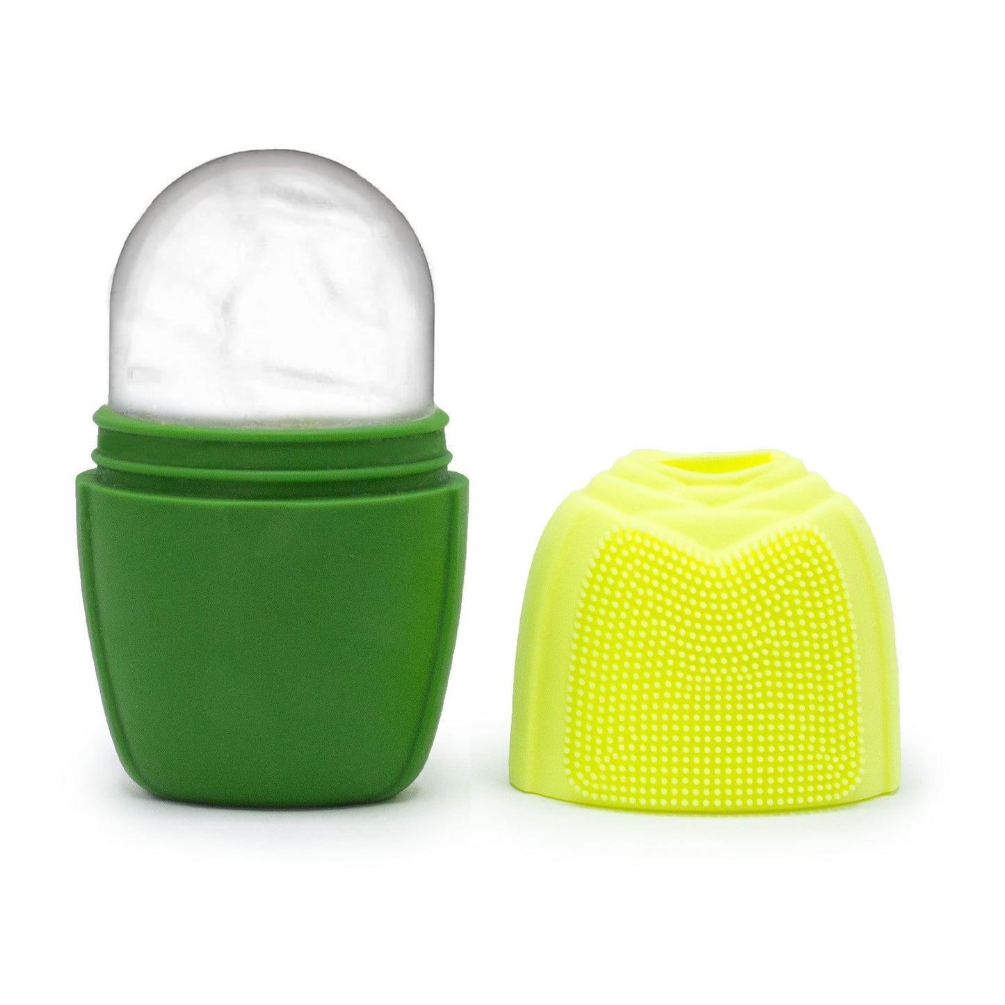 Silicone Ice Face Roller — Cooling Glow (Green)