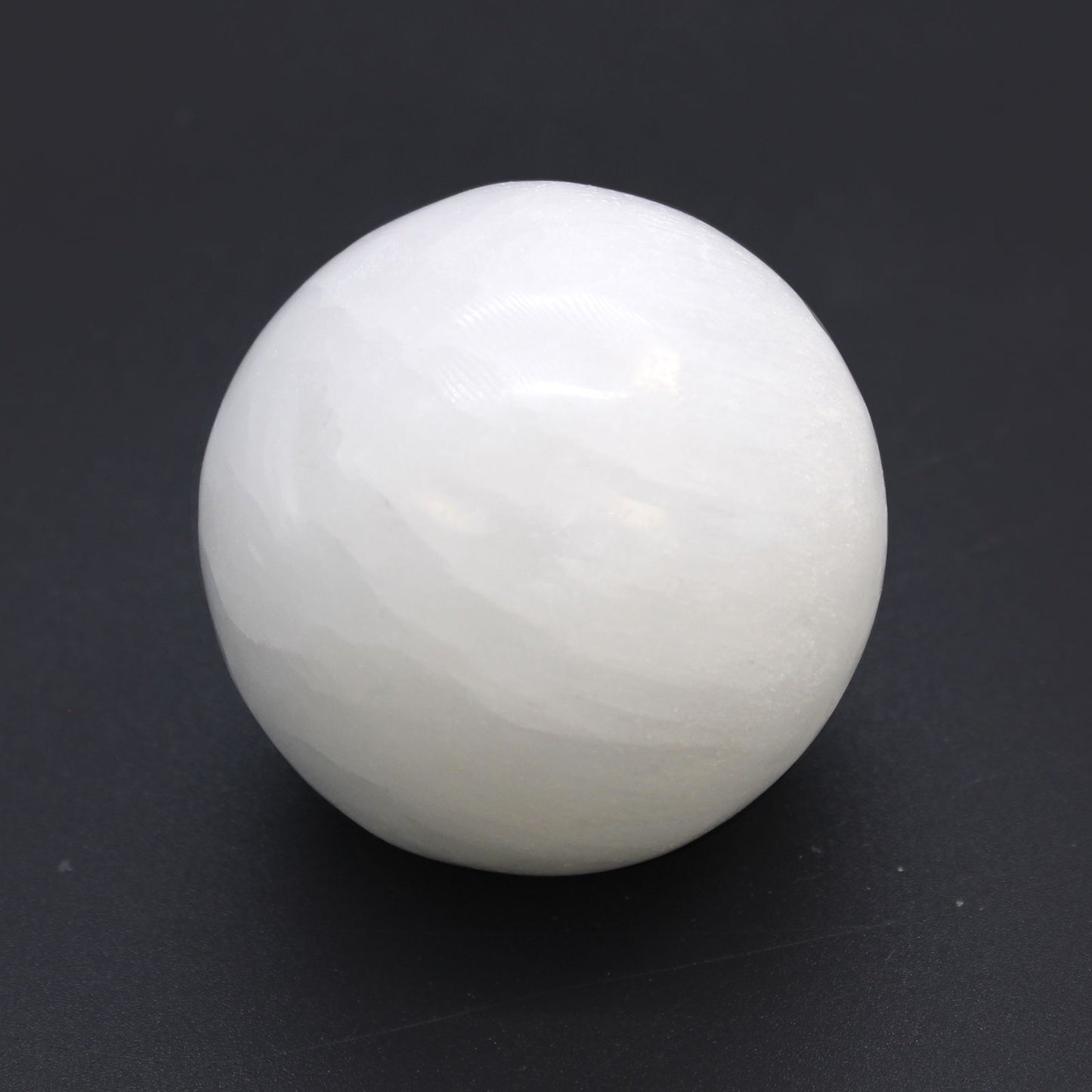 Selenite Sphere (5.5 cm) — Moon’s Whisper