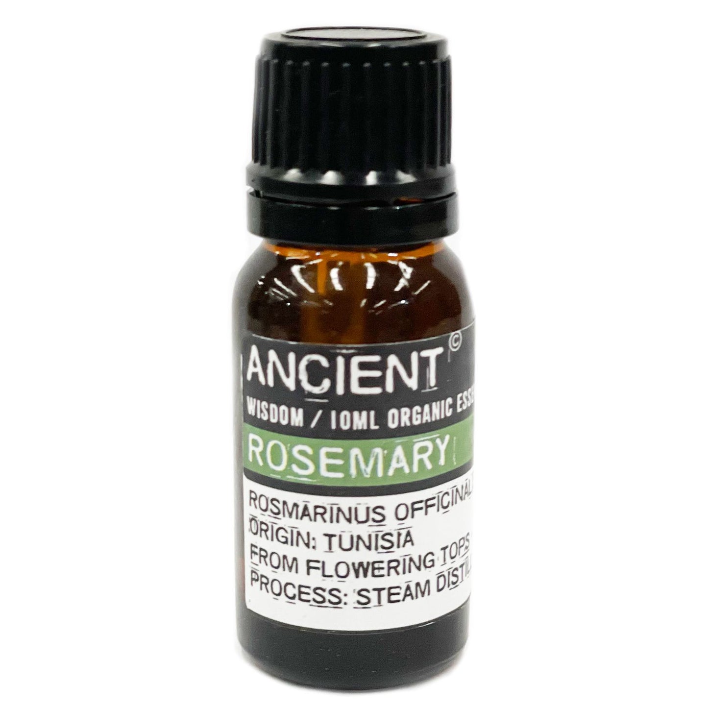 Rosemary Organic Essential Oil (10 ml) — Steam-Distilled, Herb-Bright
