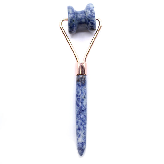 Gemstone Jawline Roller — Sodalite