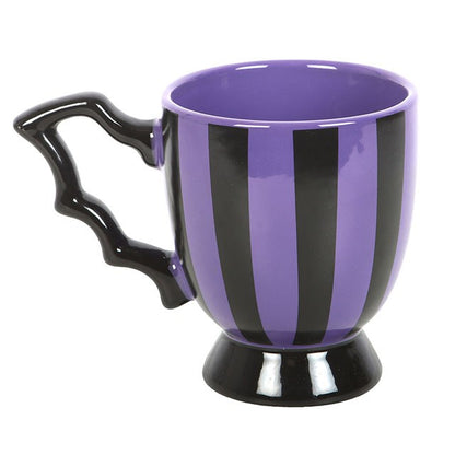 Purple &  Black Bat Wing Mug — Gothic Brew