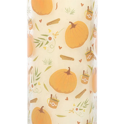 Pumpkin Prayer Candle — Autumn Glow