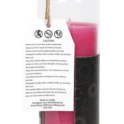 Friendship Floral Magic Spell Tube Candle