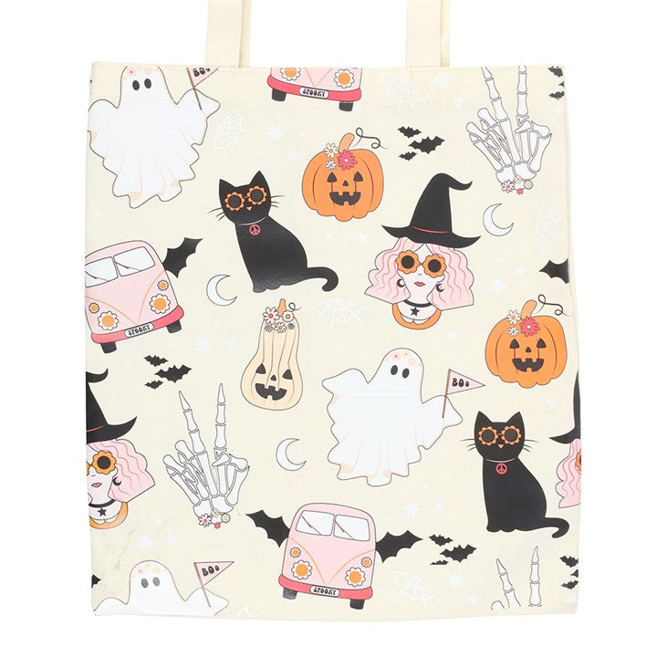 Groovy Halloween Tote Bag — Spells on the Go