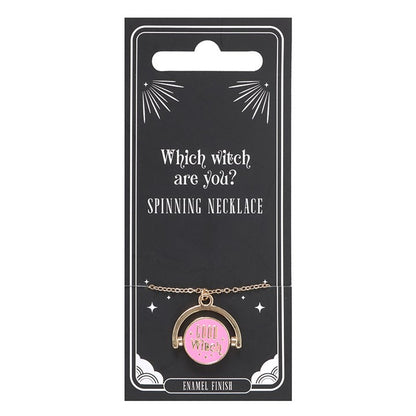 Which Witch Are You Spinning Necklace