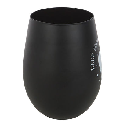 Keep Your Spirits Up Stemless Glass — Ghostly Toasts