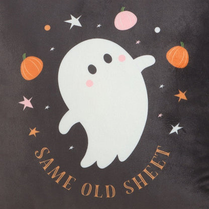Same Old Sheet Ghost Cushion — Cosy Boo Vibes