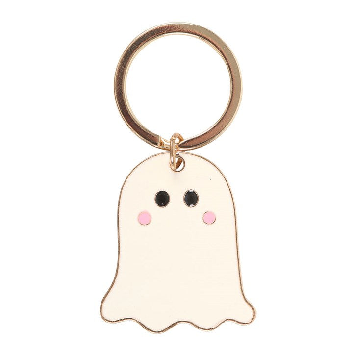 Glow-in-the-Dark Ghost Keyring — The Ghost with the Most
