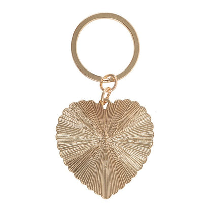 Folk Heart Keyring