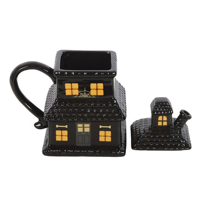 Haunted House Ceramic Mug — 480 ml