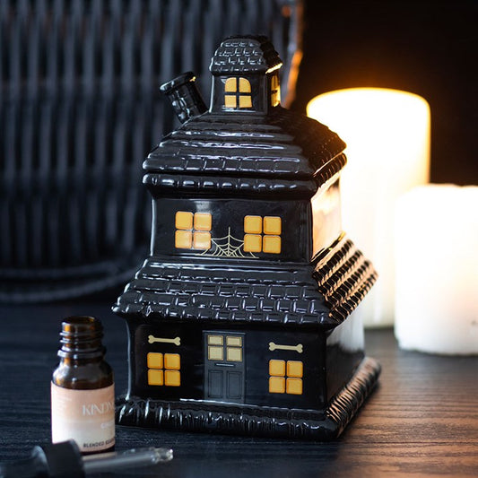 Haunted House Oil Burner & Wax Warmer — Ceramic
