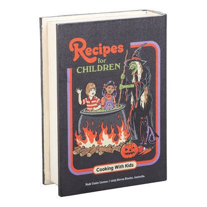 Recipes for Children Book Shaped Storage Box by Steven Rhodes