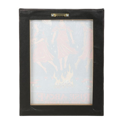 19x25cm Rise Above the Bullshit Canvas Plaque by Steven Rhodes