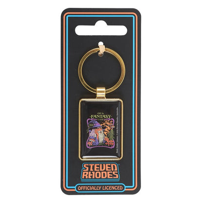 Fantasy Land Keyring by Steven Rhodes