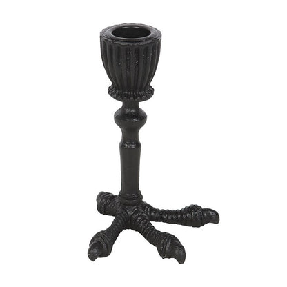 Raven Claw Candle Holder — Gothic Drama