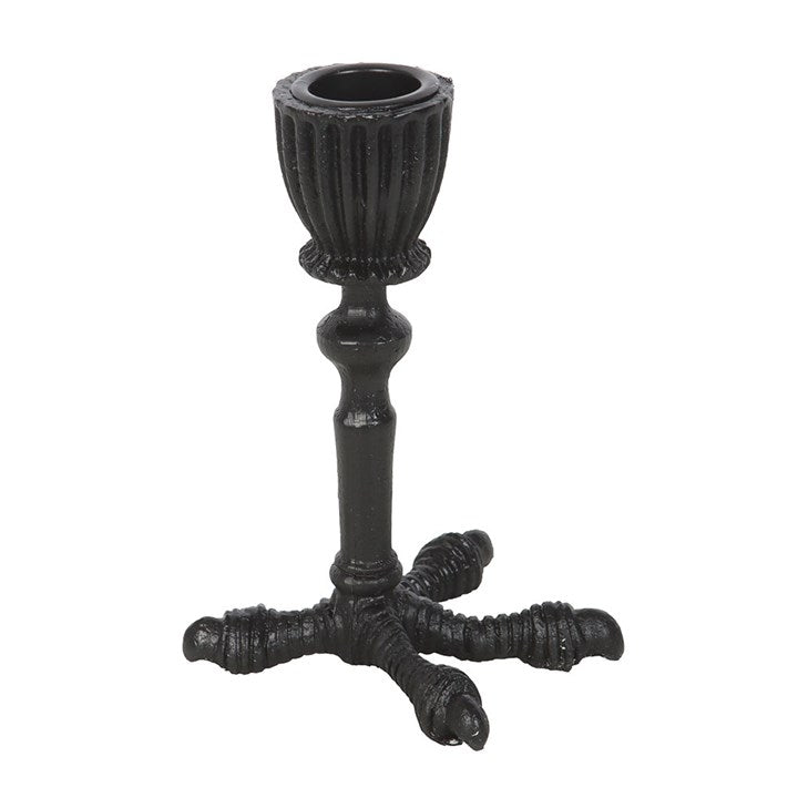 Raven Claw Candle Holder — Gothic Drama