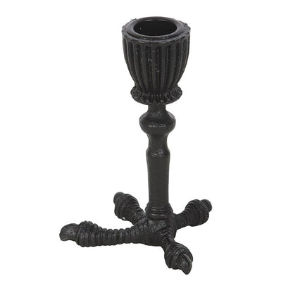 Raven Claw Candle Holder — Gothic Drama