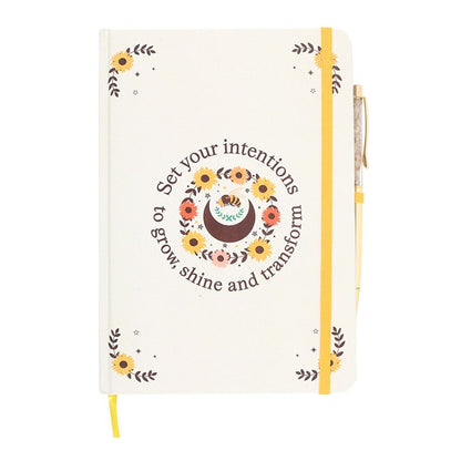 Set Your Intentions Journal with Citrine Pen