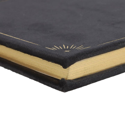 Book of Shadows Journal with Black Obsidian Crystal Pen