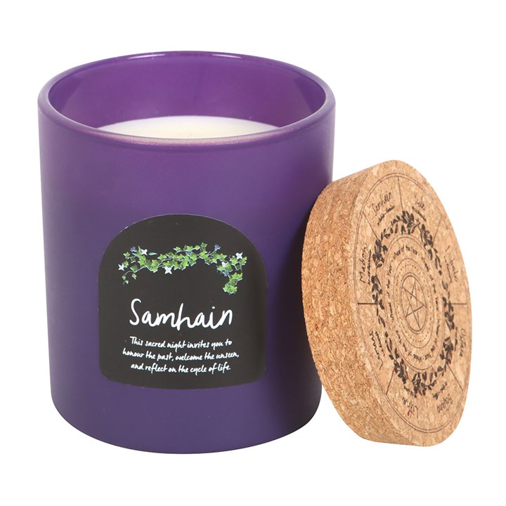 Samhain Spiced Pumpkin Wheel of the Year Candle