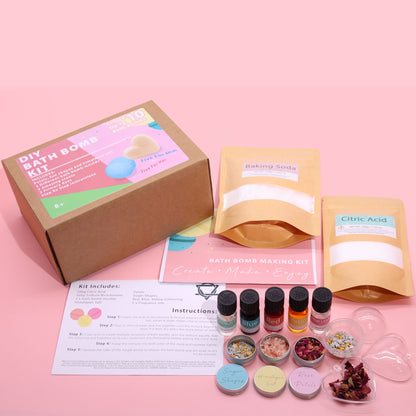 DIY Bath Bomb Kit (Alloy & Satin) — Create Your Own