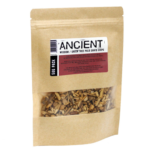 Green Tree Palo Santo Wood Chips 50g