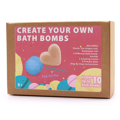 DIY Bath Bomb Kit (Alloy & Satin) — Create Your Own