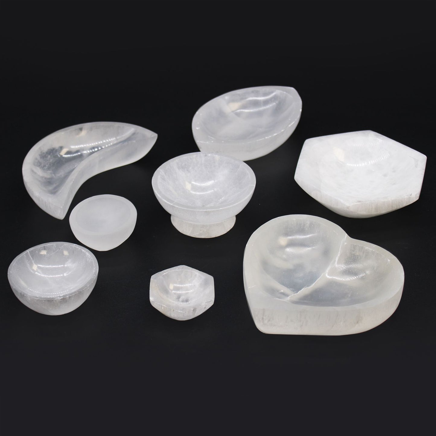 Selenite Ritual Bowl — Moonlit Clarity