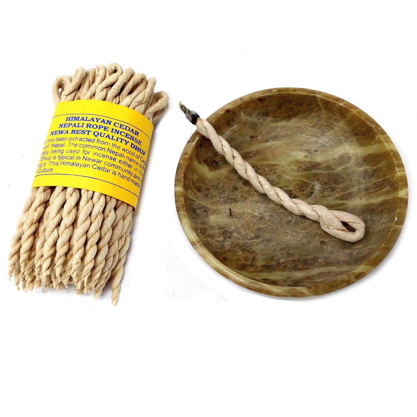 Himalayan Cedar Nepali Rope Incense — Newa Dhup
