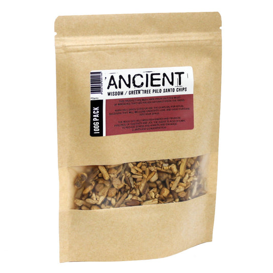 100g Green Tree Palo Santo Wood Chips