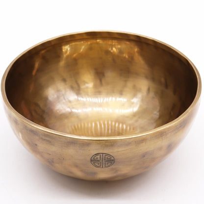 Extra Large Nepalese Moon Singing Bowl — 22 cm