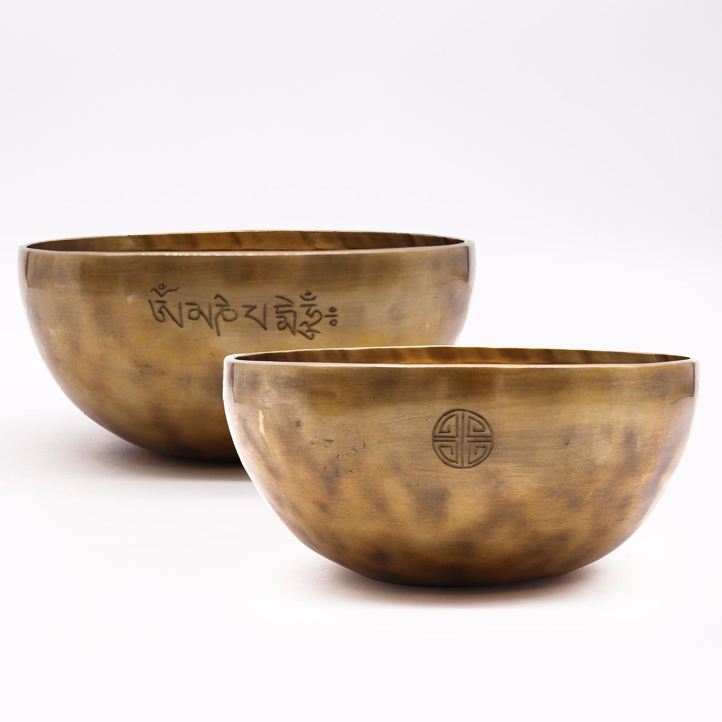 Extra Large Nepalese Moon Singing Bowl — 22 cm