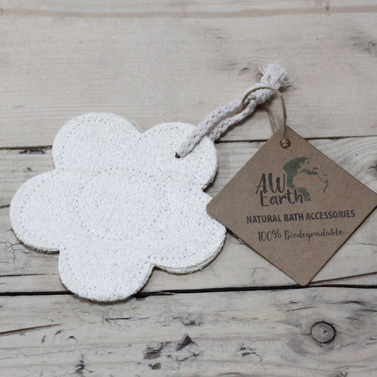 Natural Loofah Body Scrub — Flower