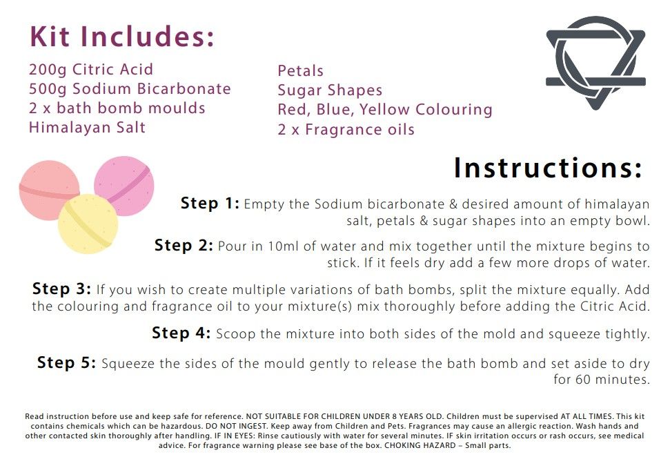 DIY Bath Bomb Kit (Alloy & Satin) — Create Your Own