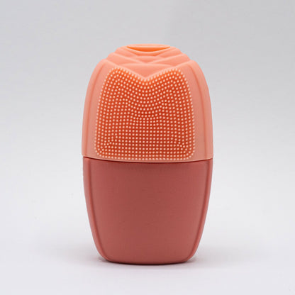 Silicone Ice Face Roller - roller - peach