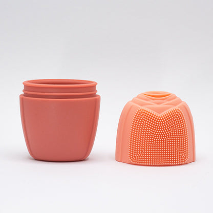 Silicone Ice Face Roller - roller - peach