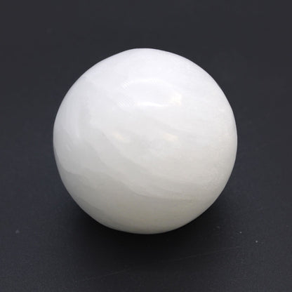 Selenite Sphere (5.5 cm) — Moon’s Whisper