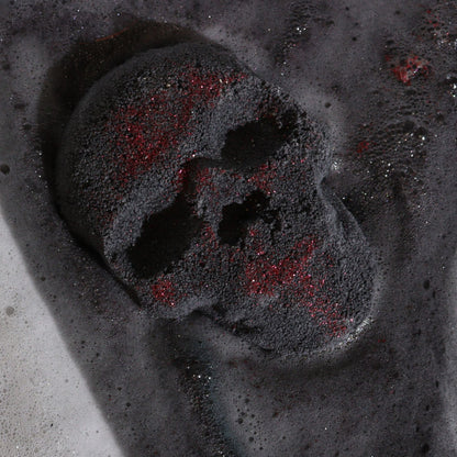 Skull Bath Bomb – Mini Halloween Fizzy (40g)