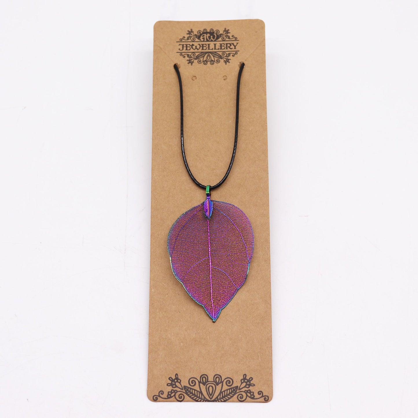 Necklace - Bravery Leaf - Multicoloured