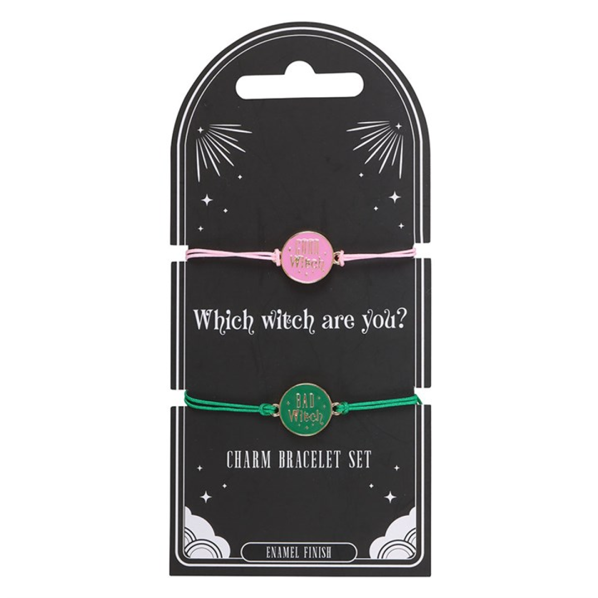 Good Witch / Bad Witch Charm Bracelet Set – Fae Cottage