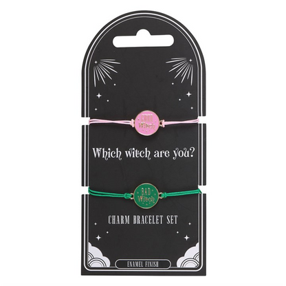 Good Witch / Bad Witch Charm Bracelet Set – Fae Cottage